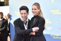 Andrew Barth Feldman und Jennifer Lawrence bei der Premiere des Kinofilms 'No Hard Feelings' im Zoo Palast. Berlin, 15.06.2023